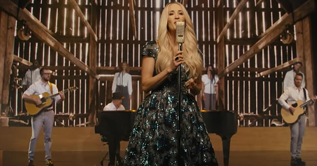  Carrie Underwood Sings 'Victory In Jesus' Easter Hymn